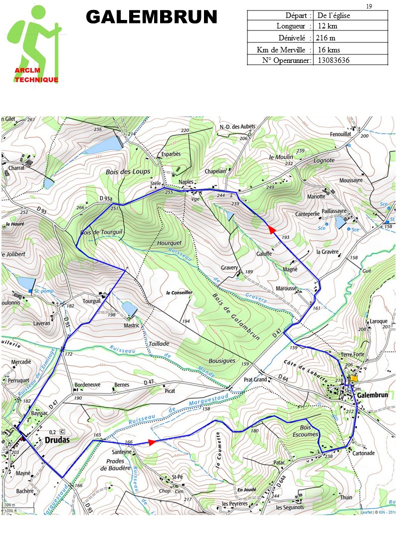 Randonnée à Galembrun